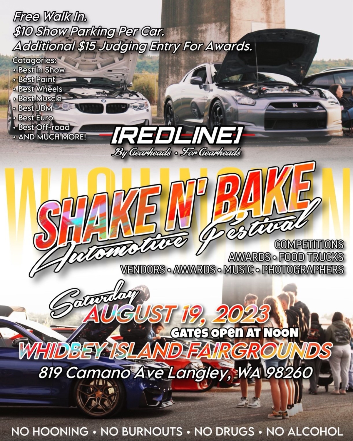 Shake & Bake Automotive Festival Port of South Whidbey